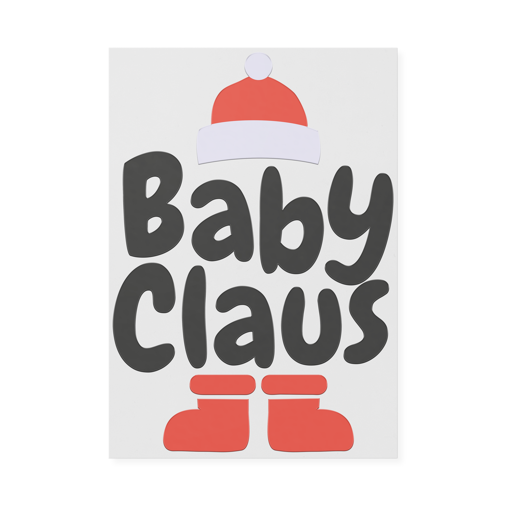 Baby Claus Santa Hat  UVDTF Transfer