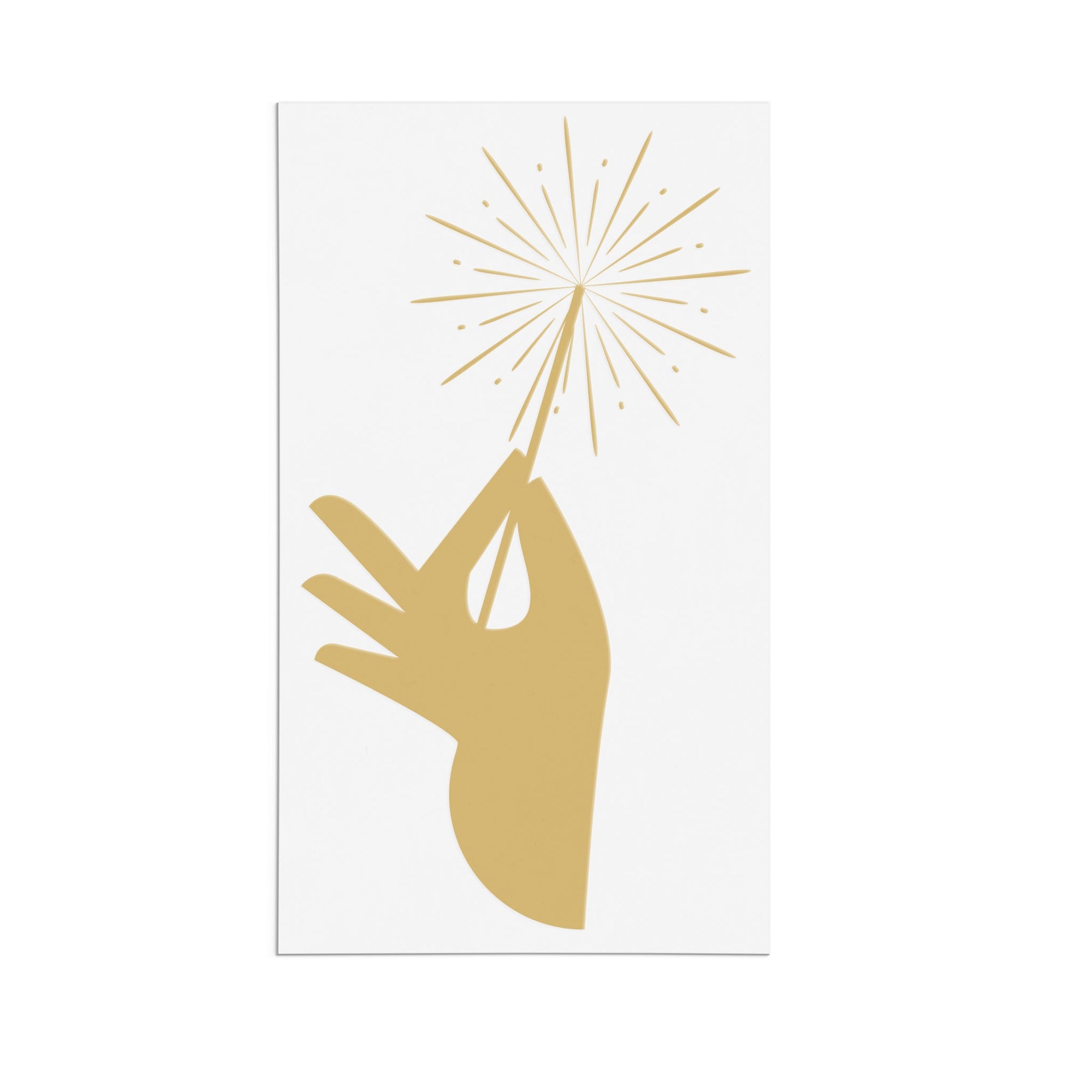 Sparkler Illustration DTF Transfer
