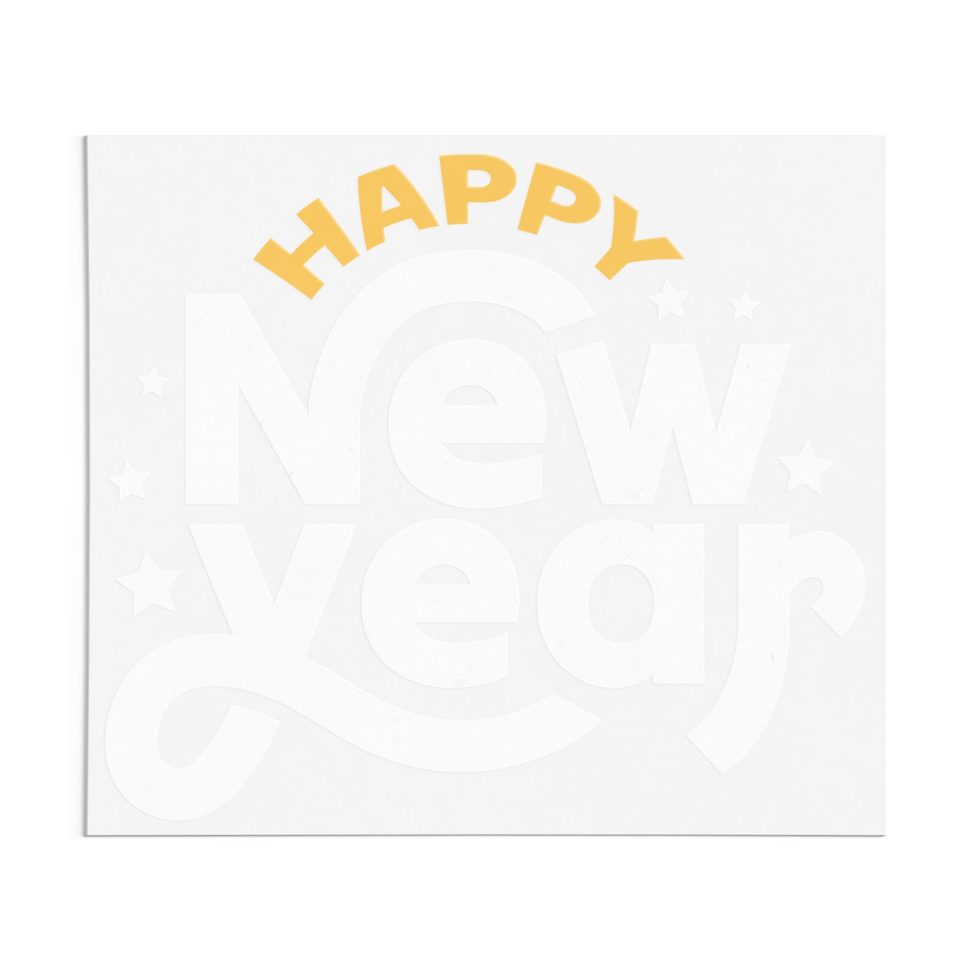 Happy New Year DTF Transfer