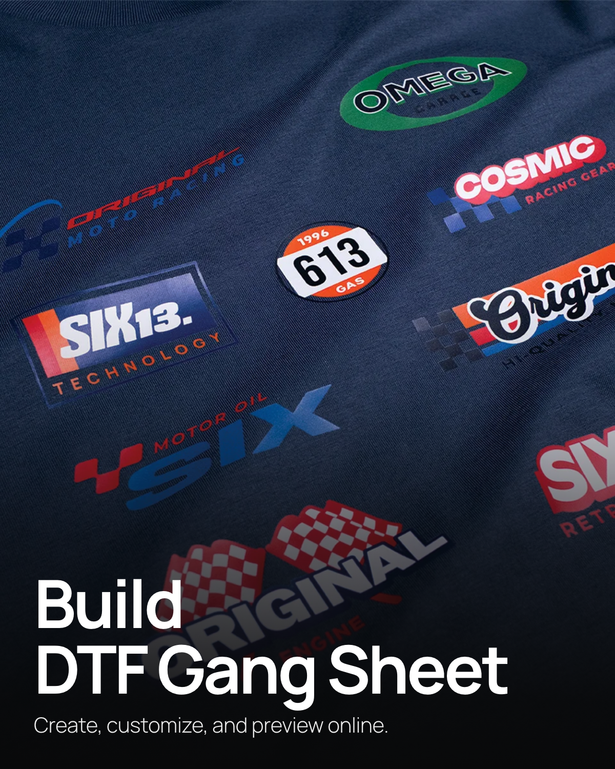 Build DTF Gang Sheet