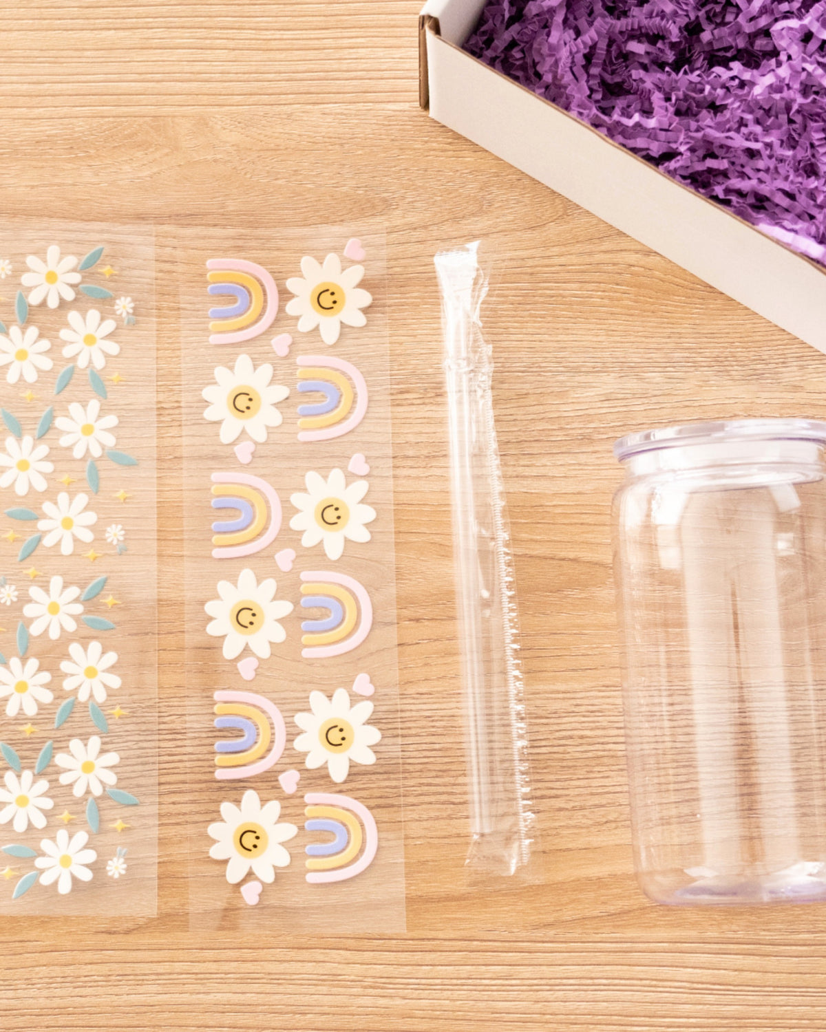 DIY Tumbler Kit with Transfer Stickers