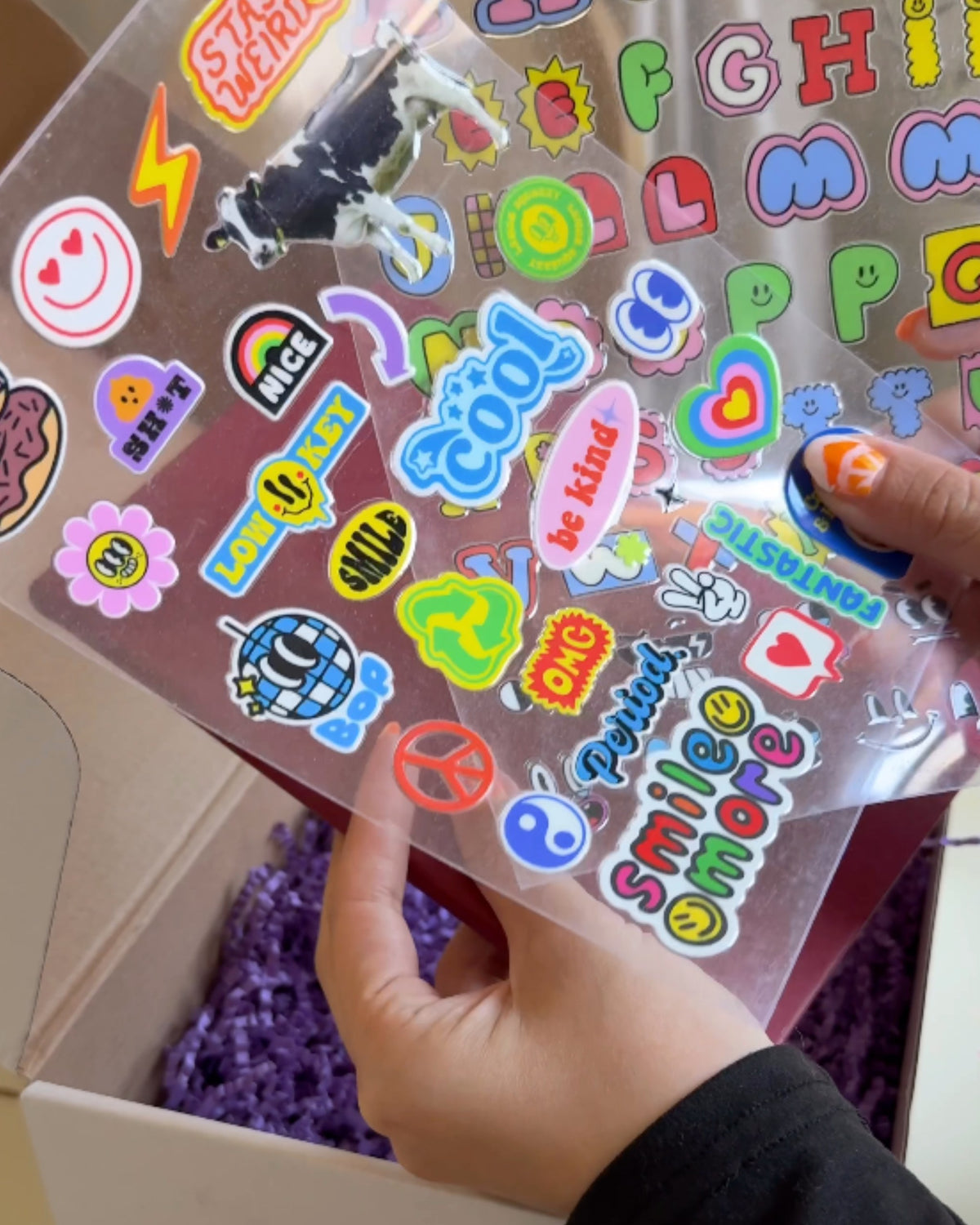 DIY Notebook Kit with Transfer Stickers