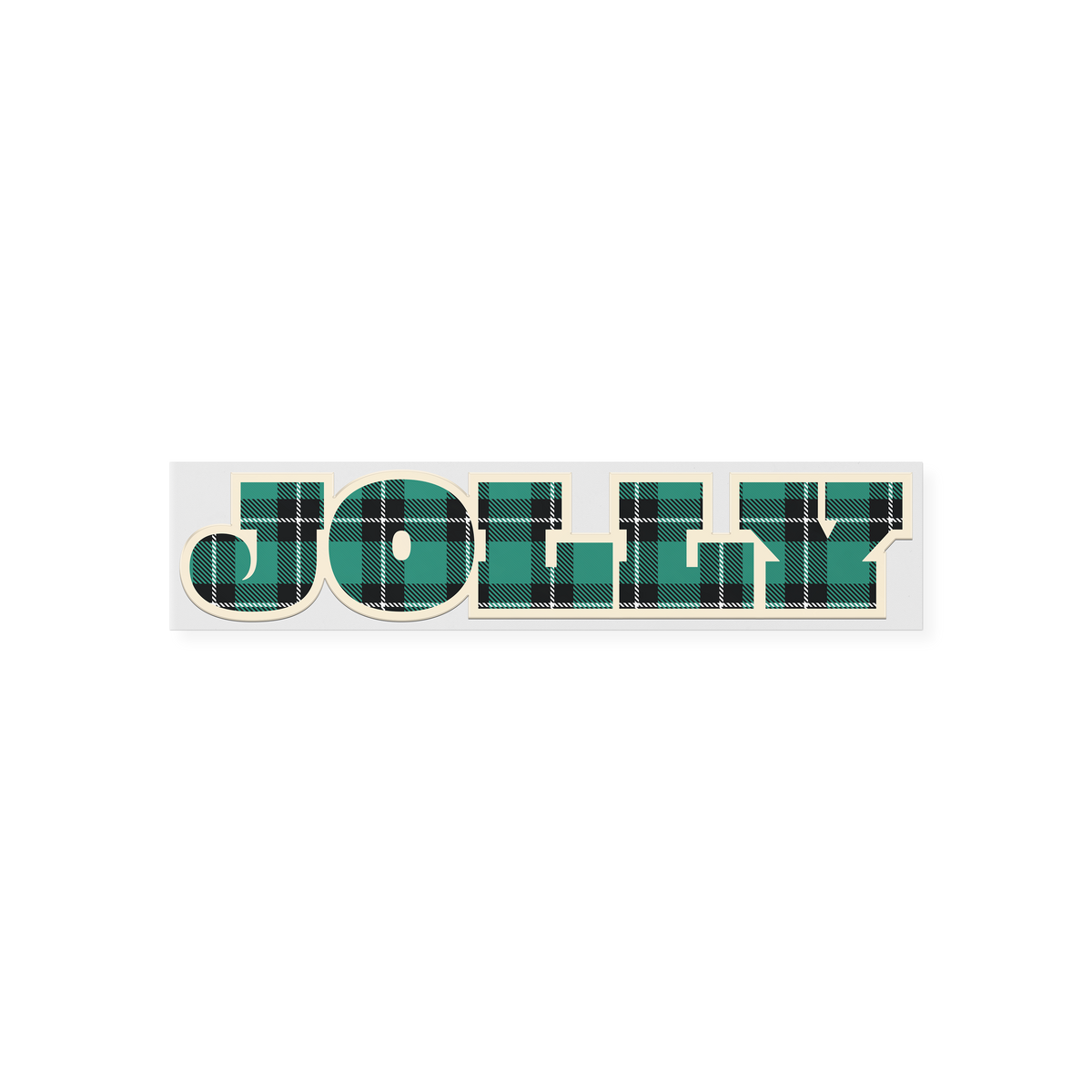 Jolly Red & Green Plaid DTF Transfer