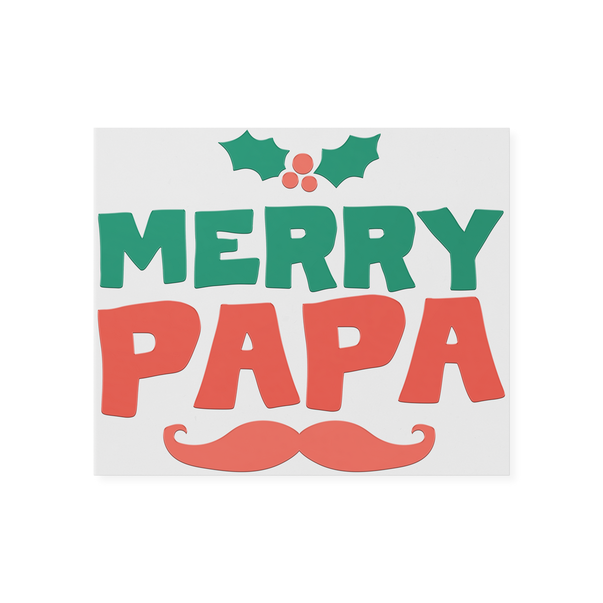 Merry Papa DTF Transfer