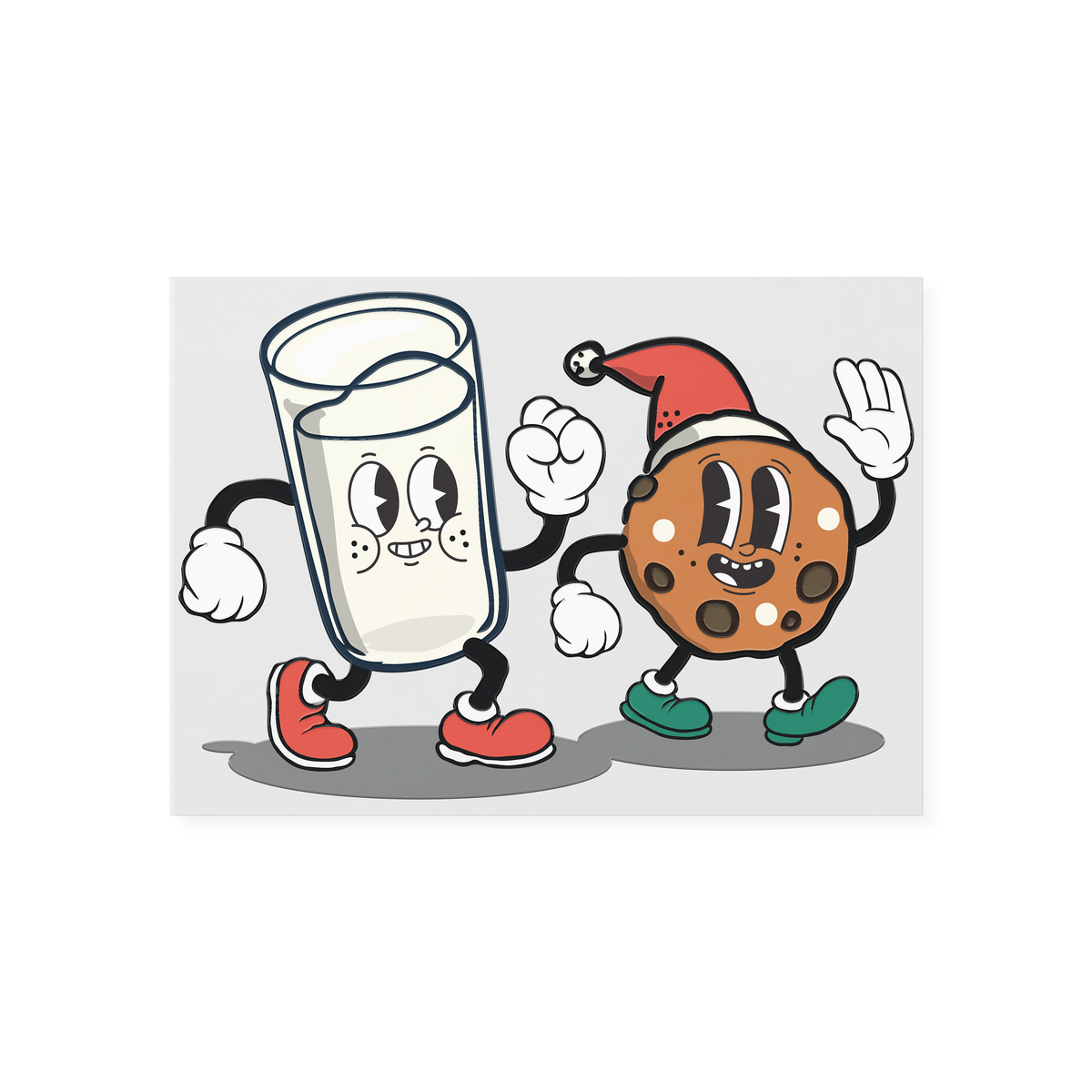 Milk & Cookies Mascot DTF Transfer