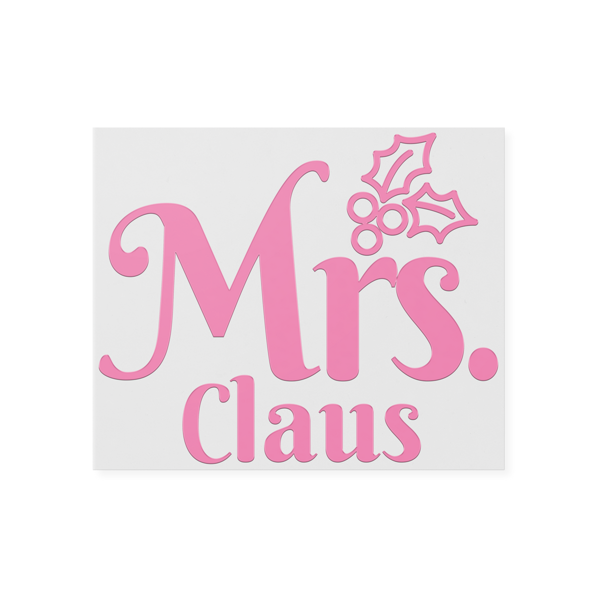 Mrs Claus DTF Transfer