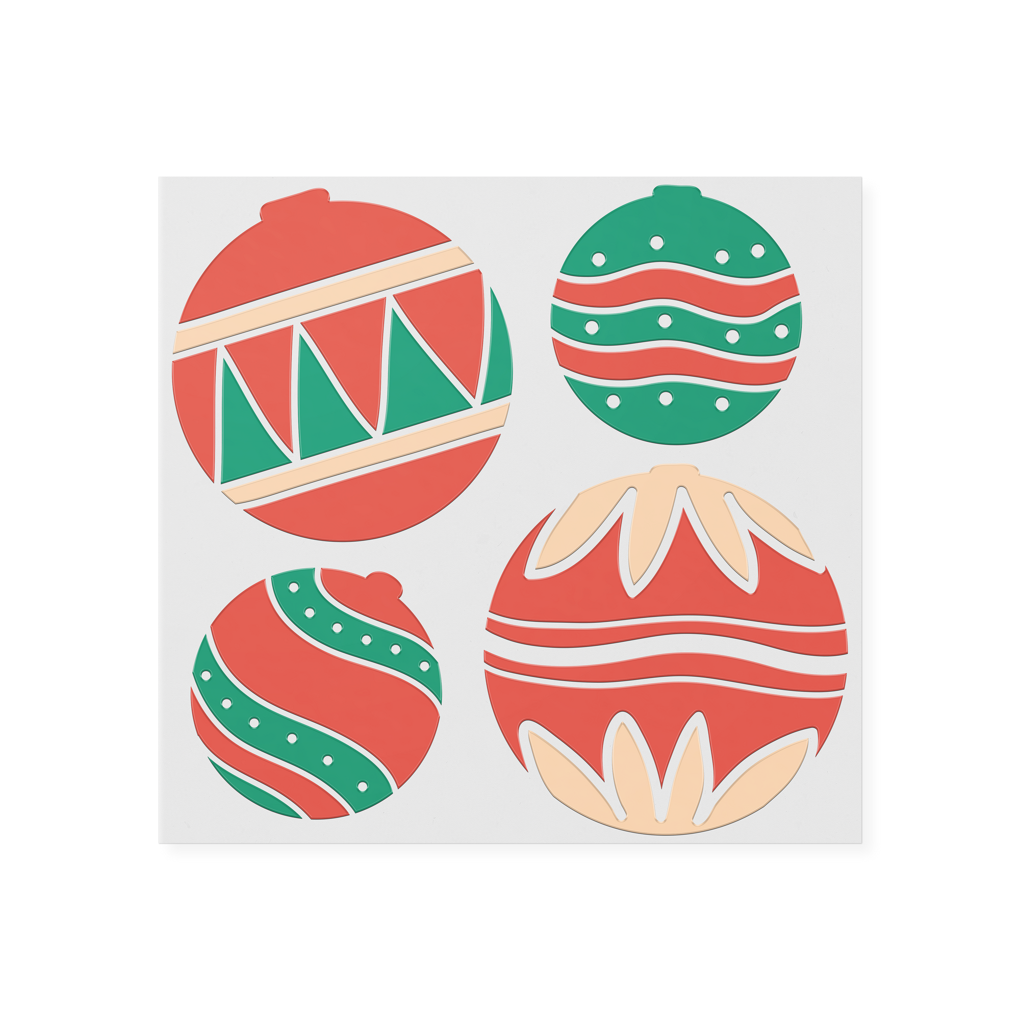 Ornaments  UVDTF Transfer