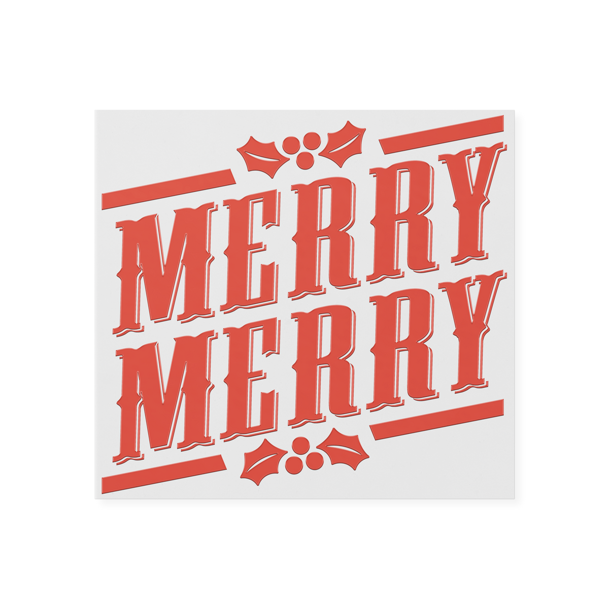 Retro Merry DTF Transfer