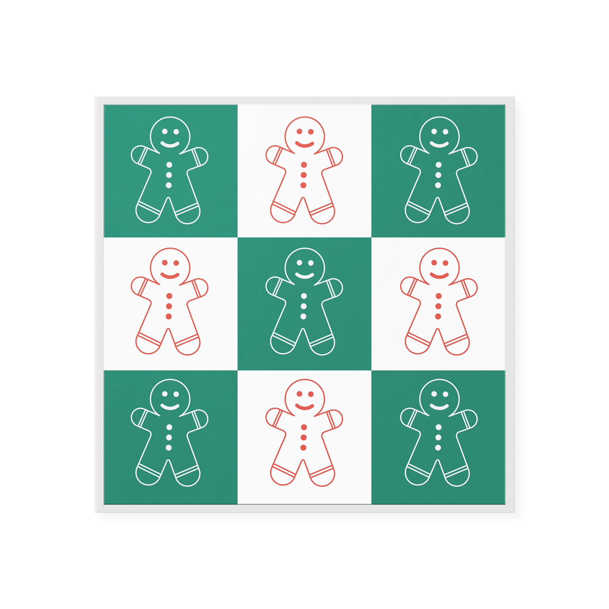 Gingerbread Men  UVDTF Transfer